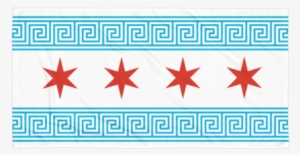 Greek Chicago Flag - Chicago Flag