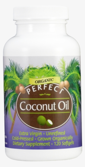 Perfect Coconut Oil - Perfect Coconut Oil, Softgel, 1000 Mg - 120 Count