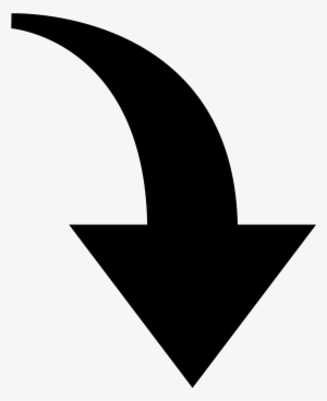 Downward Arrow Filled Icon - Transporte De Logística Inversa