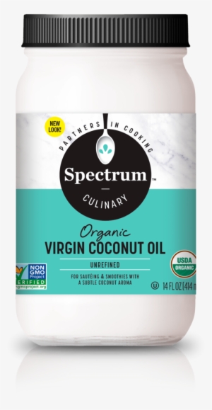Spectrum Culinary Organic Unrefined Virgin Coconut - Spectrum Organic Virgin Coconut Oil
