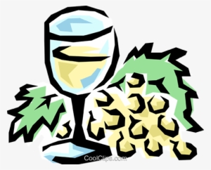 Wineglass Royalty Free Vector Clip Art Illustration - Weinglas Clipart