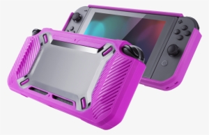 Designed For A Perfect Fit Around The Tablet And Connected - Nintendo Switch Hardware Case