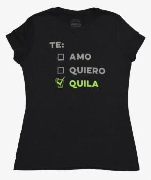 Te Amo Ladies T-shirt