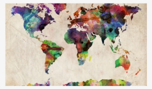 Empathy Allows Us To Put Ourselves In Each Other's - Fancy World Map