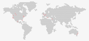 In 2014, The True North Delivery Co Delivered To Some - World Map Dot Icon