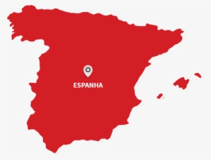 Espanha-b - Map Of Spain Png