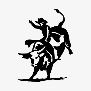 Bull Riding Decal - T Shirt Bull Riders