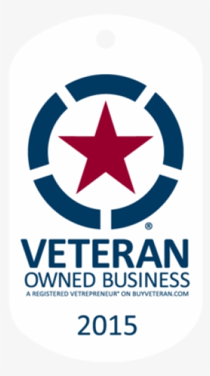 Plainwood Buttons & Toggles - Veteran Owned Business Badge