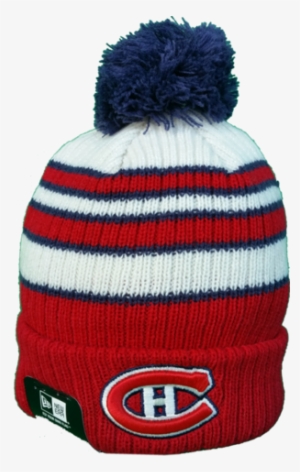 montreal canadiens traditional stripe pom toque - montreal canadiens hats canada