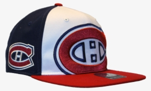 Montreal Canadiens Tri-colour Colossal Snapback Hat - Canadiens
