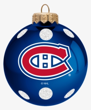 Montreal Canadiens 3" Ball Ornament - Canadiens Vs San Jose