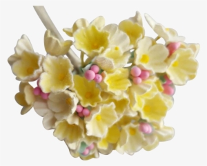 Darling Group Of Miniature Vintage Paper Flowers In - Narcissus