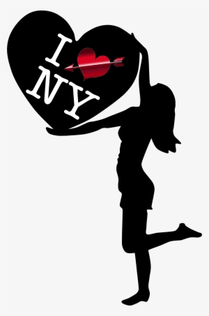This Free Icons Png Design Of Woman With Big Heart