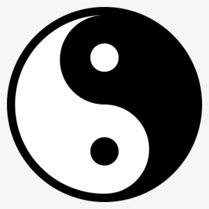 So, To Keep Things Balanced, And In A Perfect Yin/yang - Yin Yang Symbol
