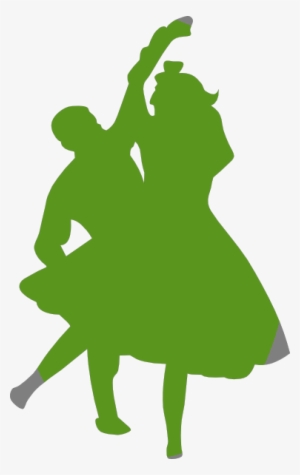 How To Set Use Dancing Couple Green Clipart - Live To Dance Wall Calendar