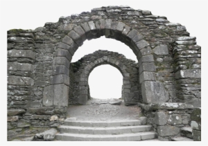 Pre-cut Stone Gateway By Presterjohnstock - Glendalough
