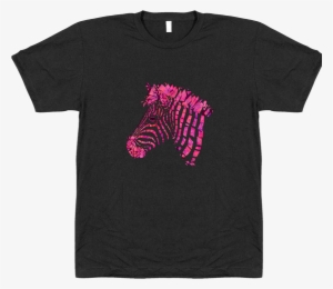 Pink Zebra T-shirt - Tokyo Metro T Shirt