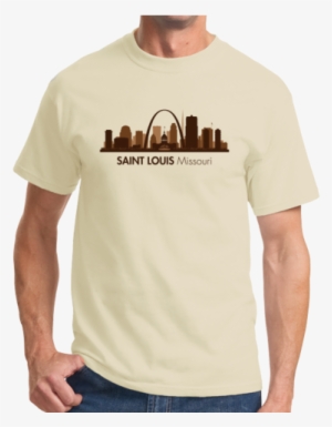 Skyline Of Saint Louis, Missouri - Politics Funny T Shirt