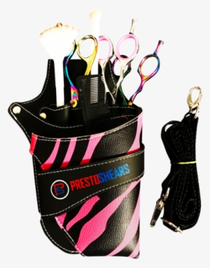 Image Of Pink Zebra Shear Holster - Handbag