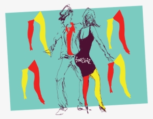 Whether Dancing Or Strutting, They Are One Of My Obsessions - Illustration
