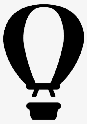 Aerostatic Flying Balloon Vector - Icon