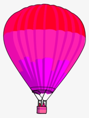 Vector Clip Art - Clip Art Purple Hot Air Balloon