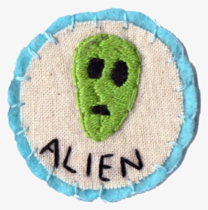 Transparent Alien Tumblr - Alien Badge