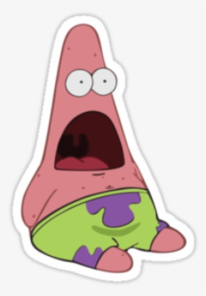 Patrick Star Shocked Tumblr By Rosewelldesigns - Patrick Star