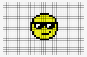 Happy Emoji Pixel Art