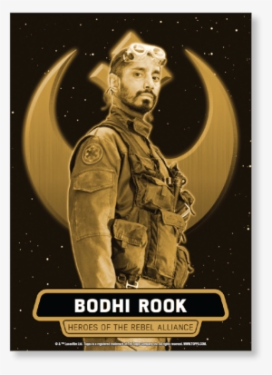 Close Zoom - Bodhi Rook Rogue One: A Star Wars Story Lifesize Cardboard