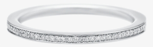 Delicate Wedding Band, Harry Winston "belle" Diamond - Titanium Ring