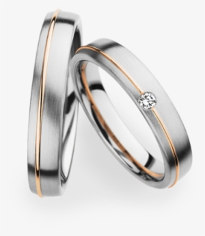 Christian Bauer Platinum And Rose Gold Matching Wedding - Christian Bauer Wedding Ring