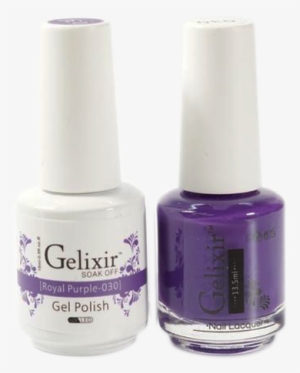 Matching Color Soak Off Gel - Gelixir Cadmium Red - 042