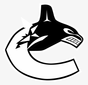 Vancouver Canucks Logo Black And White - Vancouver Canucks Logo Png
