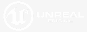 Unreal Engine 4 Logo - Unreal Engine 4 White Logo