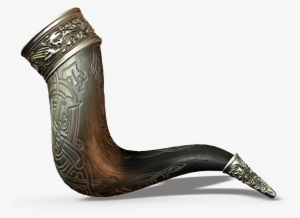 Viking Drinking Horn Vessels And Accessories Vikings - Hades Symbol Drinking Horn