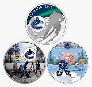 2015 Fine Silver 10 Dollar Coin - Canadian Hockey:
