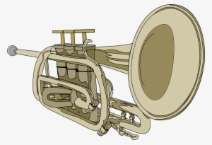 Horns Clipart Trumpet Horn - Trumpet Clip Art