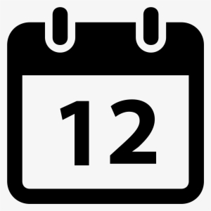 Calendar 12 Icon Free Download Png And Vector - 16 Icon
