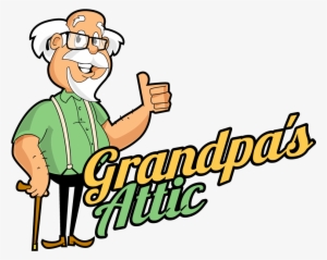 grandpa's attic collectibles - cartoon