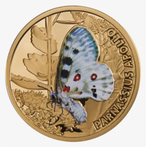 Apollo Butterflies Proof Gold Coin 5$ Niue - Apollo
