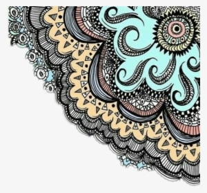 Mandala Blanco Y Negro