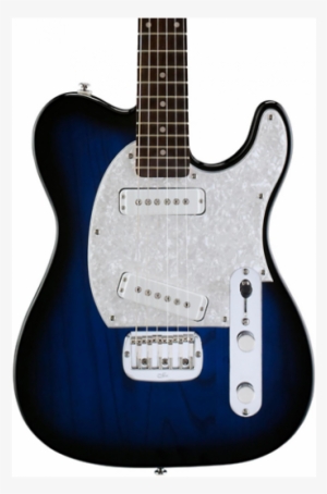 L Tribute Asat Special Electric Guitar Blue Burst Rosewood