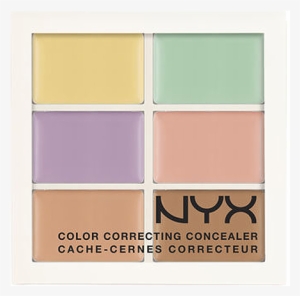 Color Correcting Palette - Nyx 3c Palette - Conceal, Correct, Contour - Medium