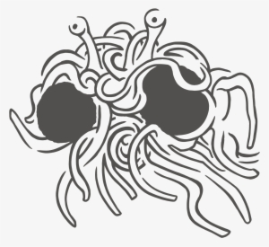 Flying Spaghetti Monster Flying Spaghetti Monster, - Flying Spaghetti Monster Transparent