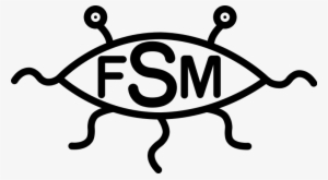 Blessing To All Of You - Flying Spaghetti Monster Symbol Transparent