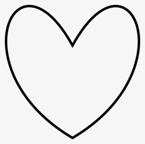 Heart Outline 2 Png Bold Heart Outline Transparent Png 600x595 Free Download On Nicepng