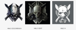 This Is One Of All Of Them Together - Halo 2 Legendary Skull
