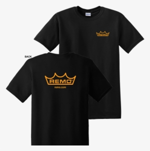 Crown T-shirt Image - Remo Powermax Ebony Crimplock Bass Drumhead - 14"