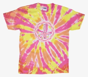 Peace Love Life Tie Dye T-shirt - T-shirt